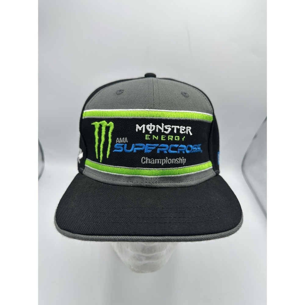 Monster Energy AMA Supercross Championship Hat WPS Fly Racing Snapback Cap